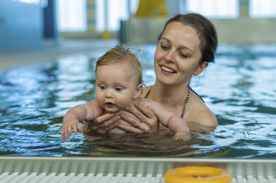 Not Bathing Baby After Pool